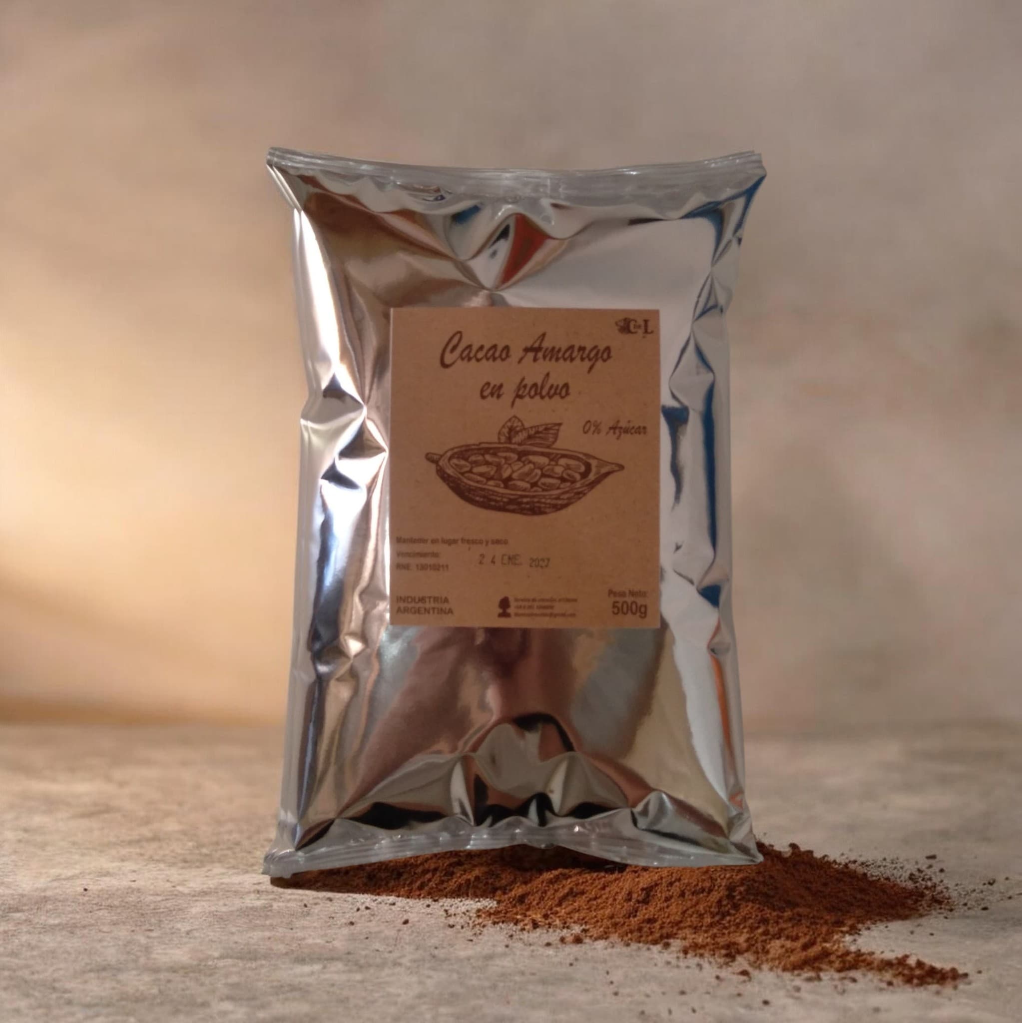 5001 Cacao Amargo x500g