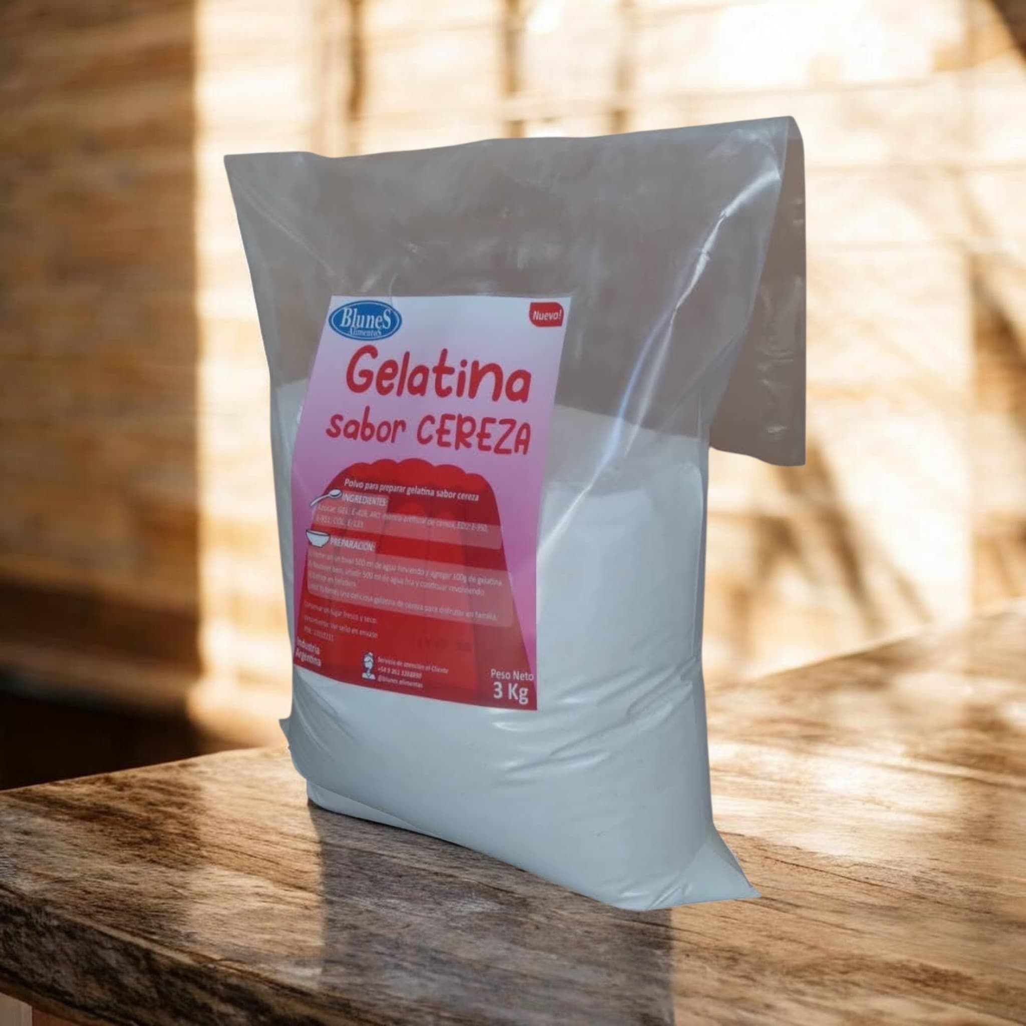 6002 Gelatina de Cereza x 3kg