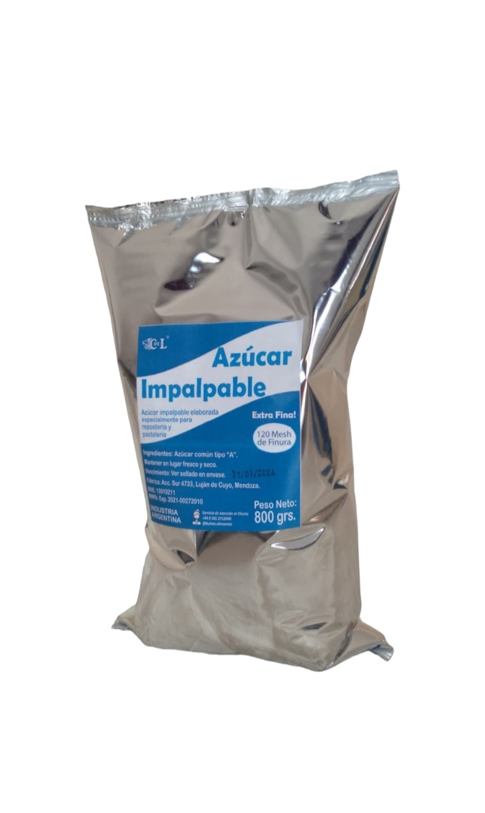 4000 Azúcar Impalpable x800g
