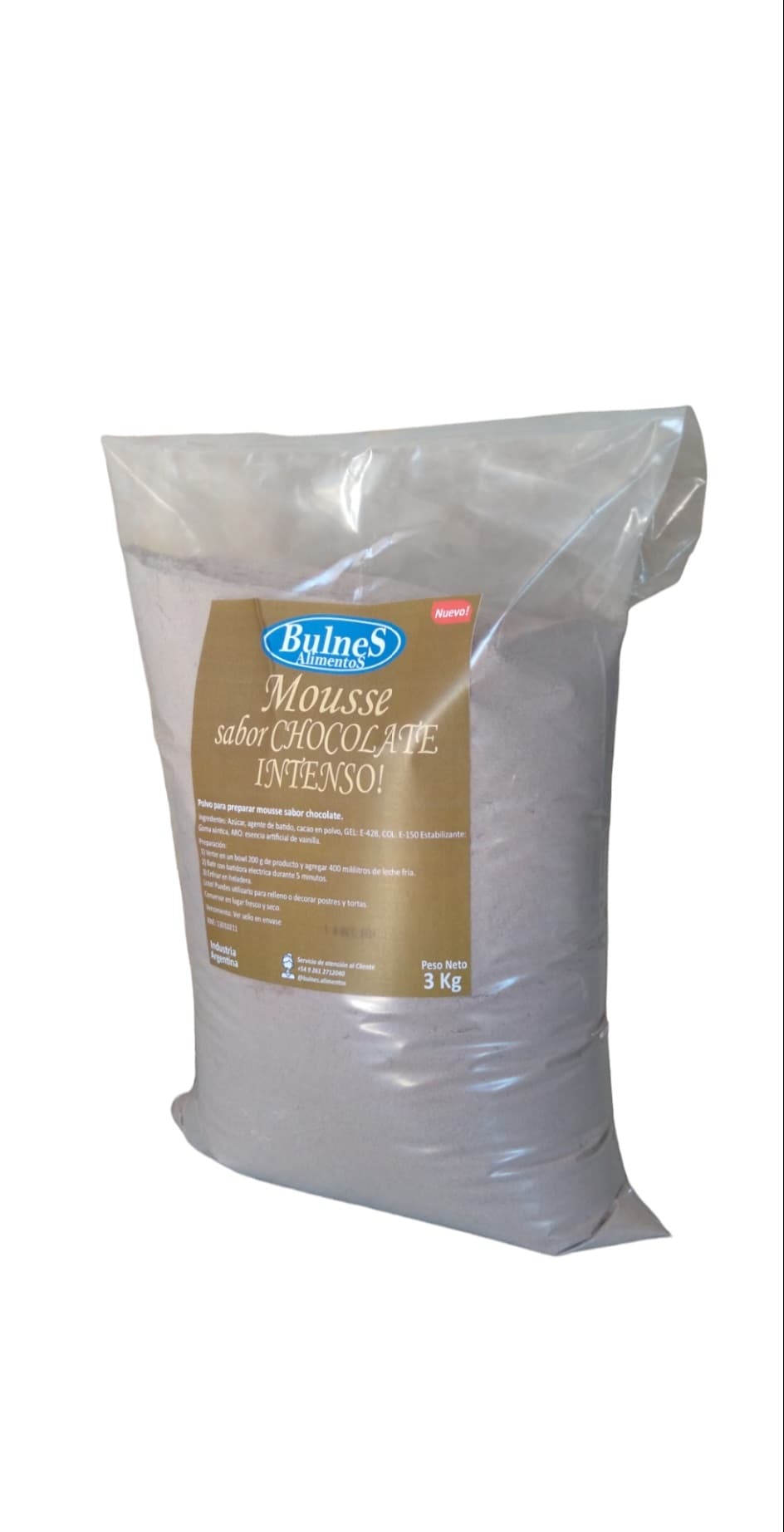 2026 Mousse de Chocolate Intenso x3k