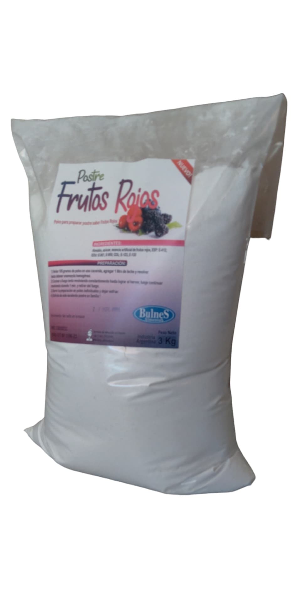 3004 Postre Frutos Rojos x3k