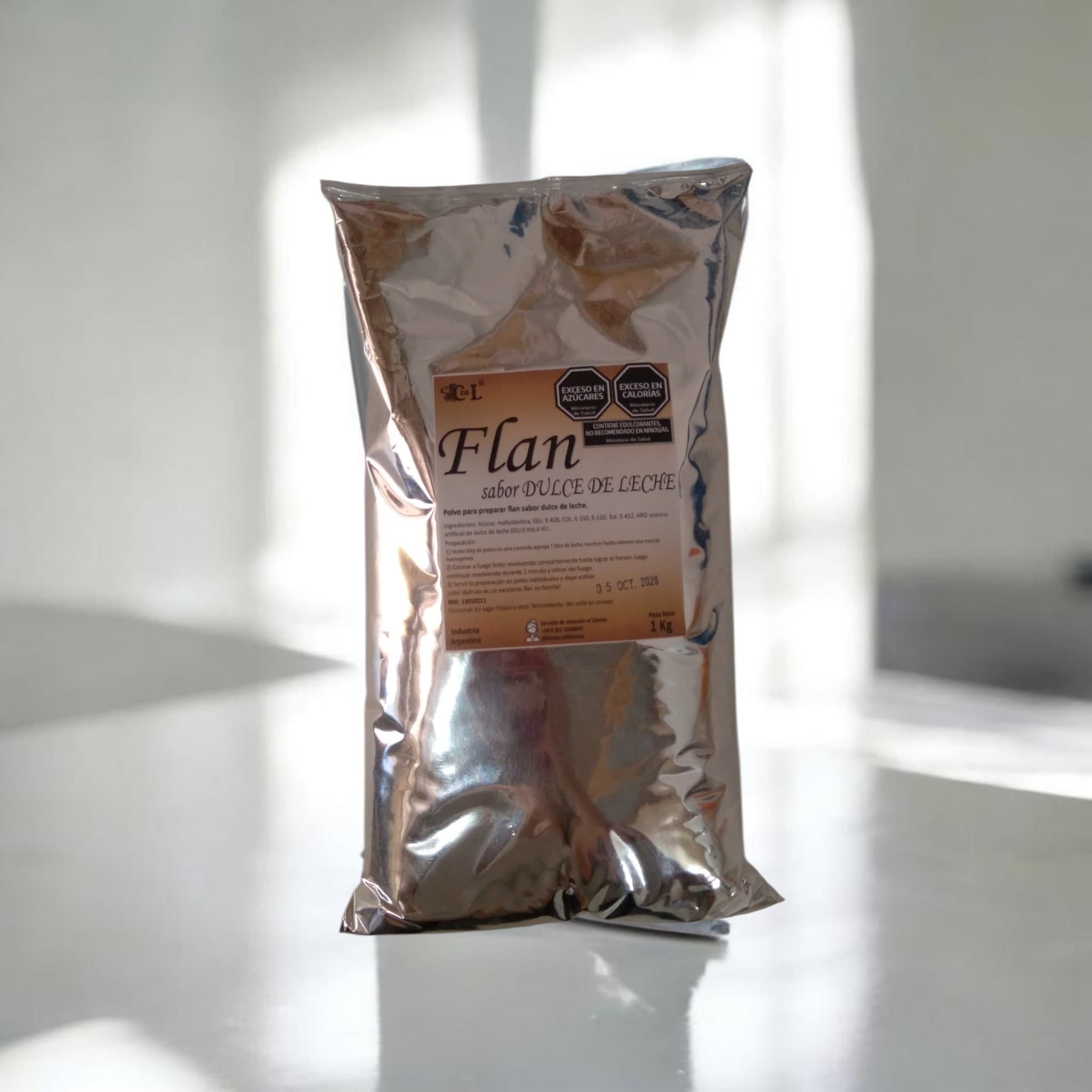 3011 Flan de Dulce de Leche x1k