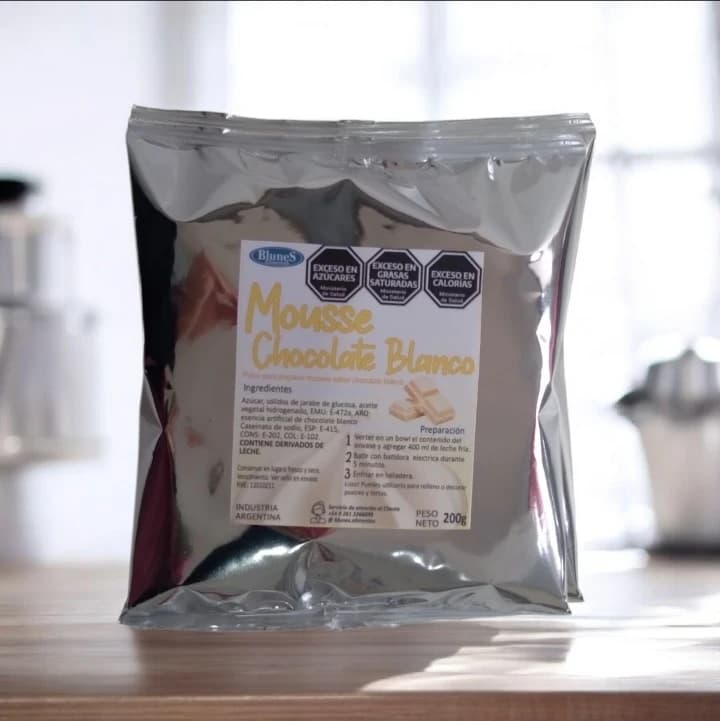 2030 Mousse Chocolate Blanco x200g