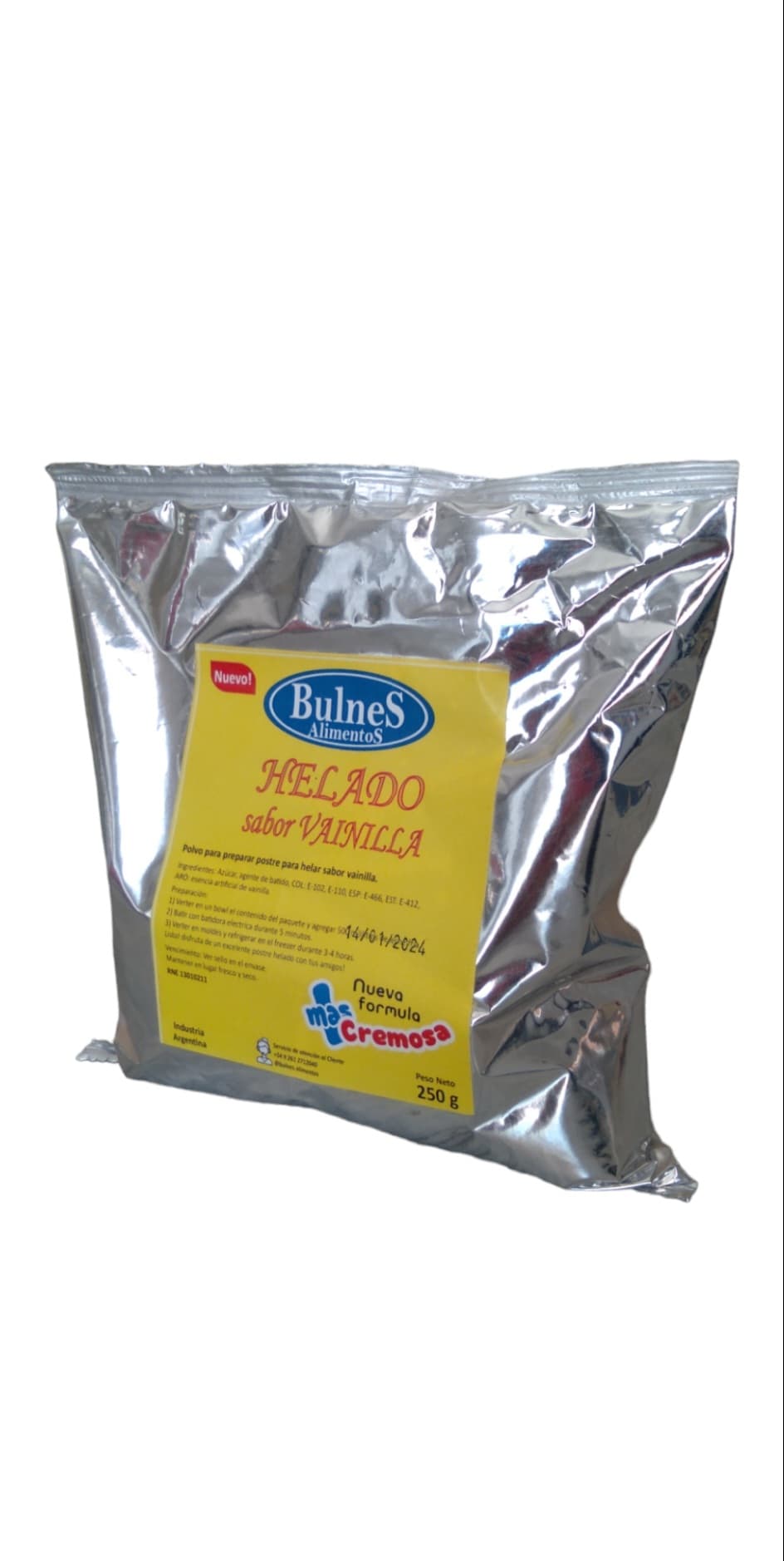 1004 Helado de Vainilla x250g