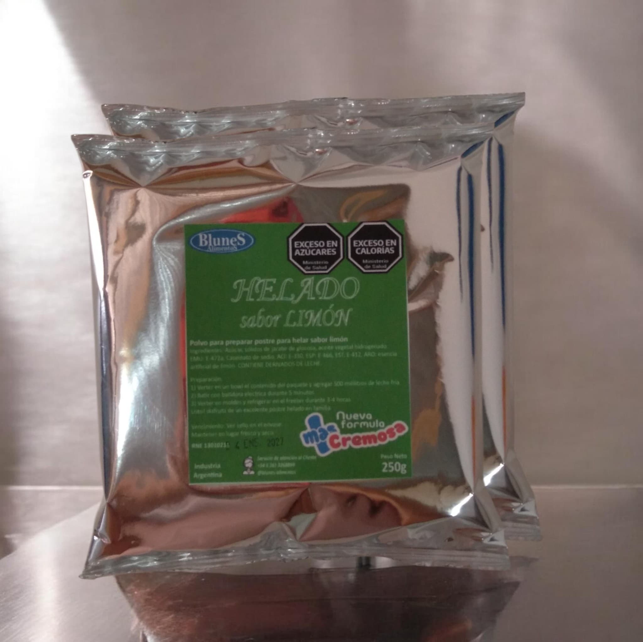 1006 Helado de Limón x250g